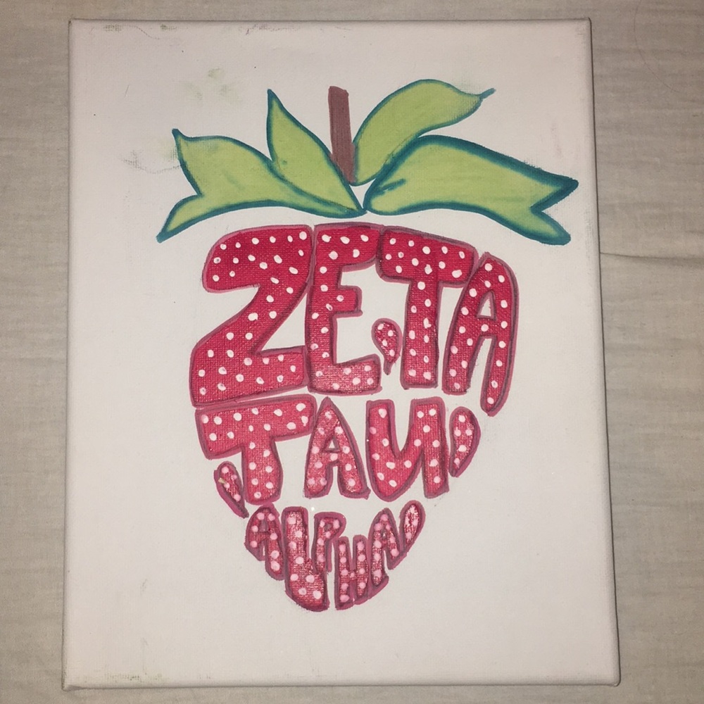 ZTA Strawberry Canvas